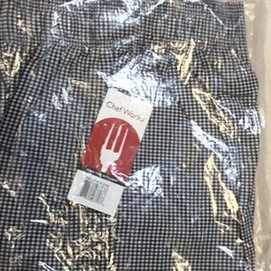 NEW Chef Works Essential Baggy Chef Pants unisex size XXSmall